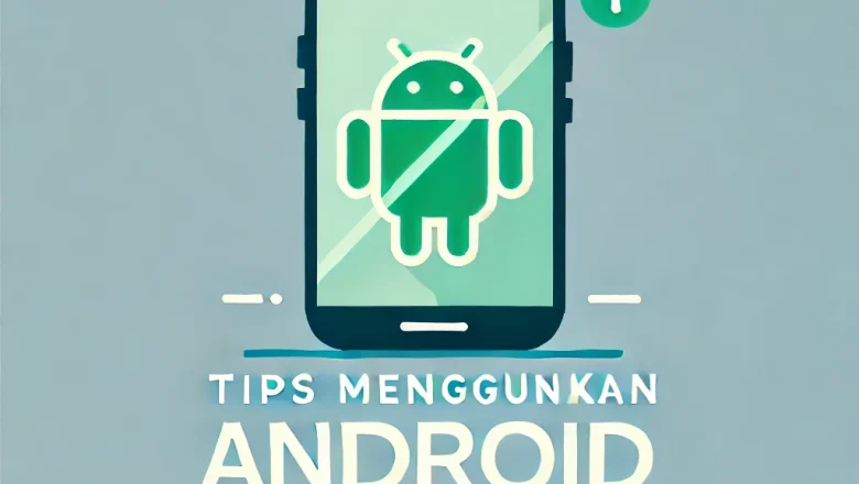 tips menggunakan Android